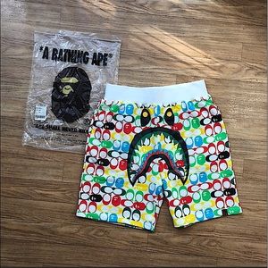 Bape A Bathing Ape x Coach Collab Shorts